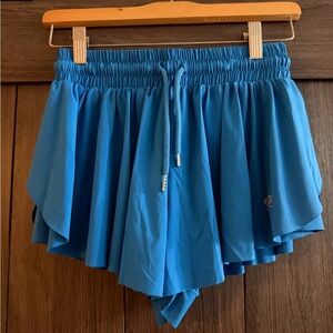 Amazon Women's Athletic Shorts in Vibrant Blue